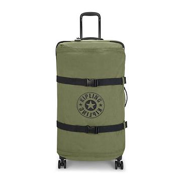 Kipling Spontaneous Large Rolling Bőröndök Olivazöld | HU 1747LI